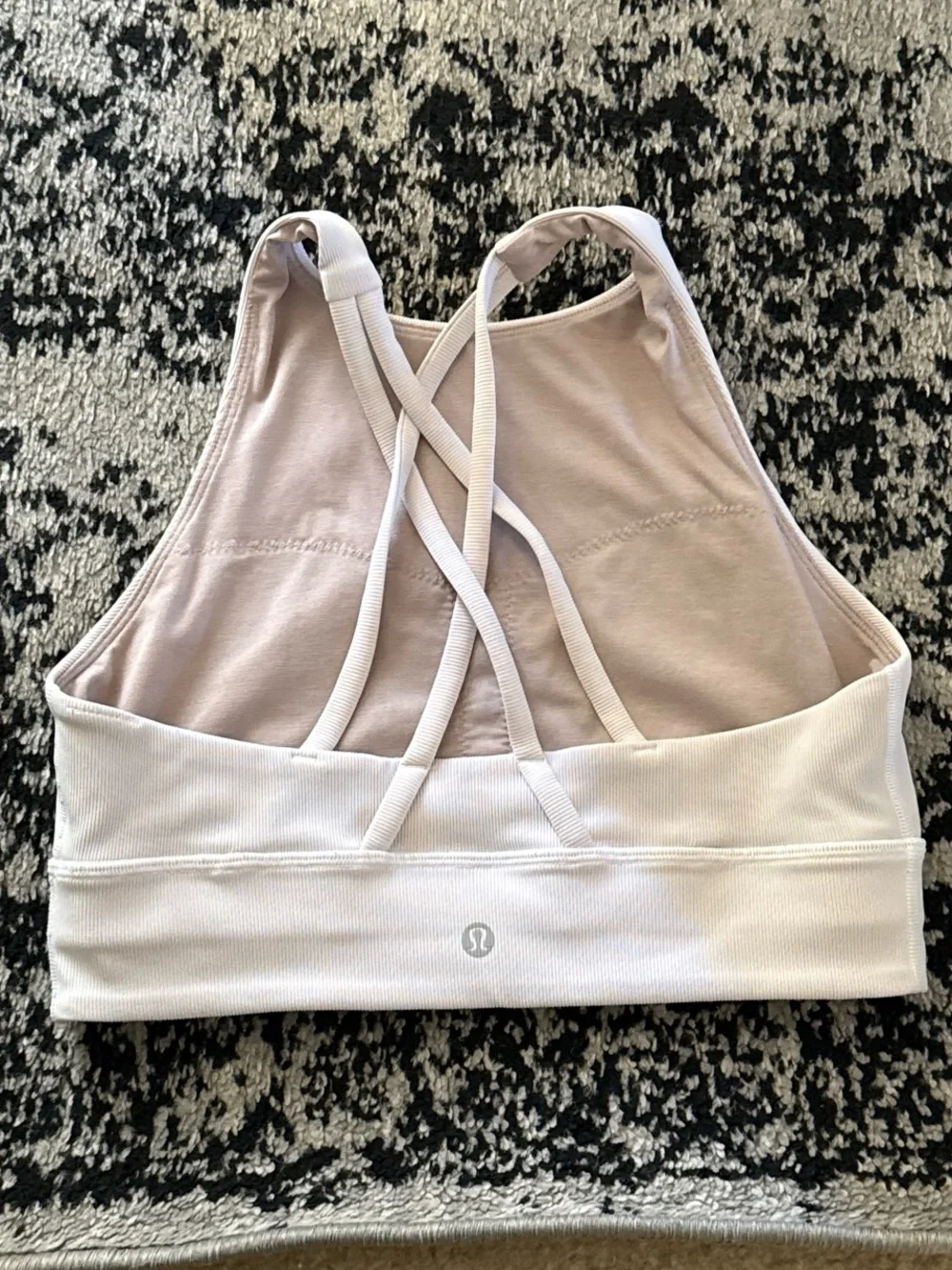 Lululemon Energy High-Neck Longline Ribbed Luxtreme Bra - Picture 4 of 4